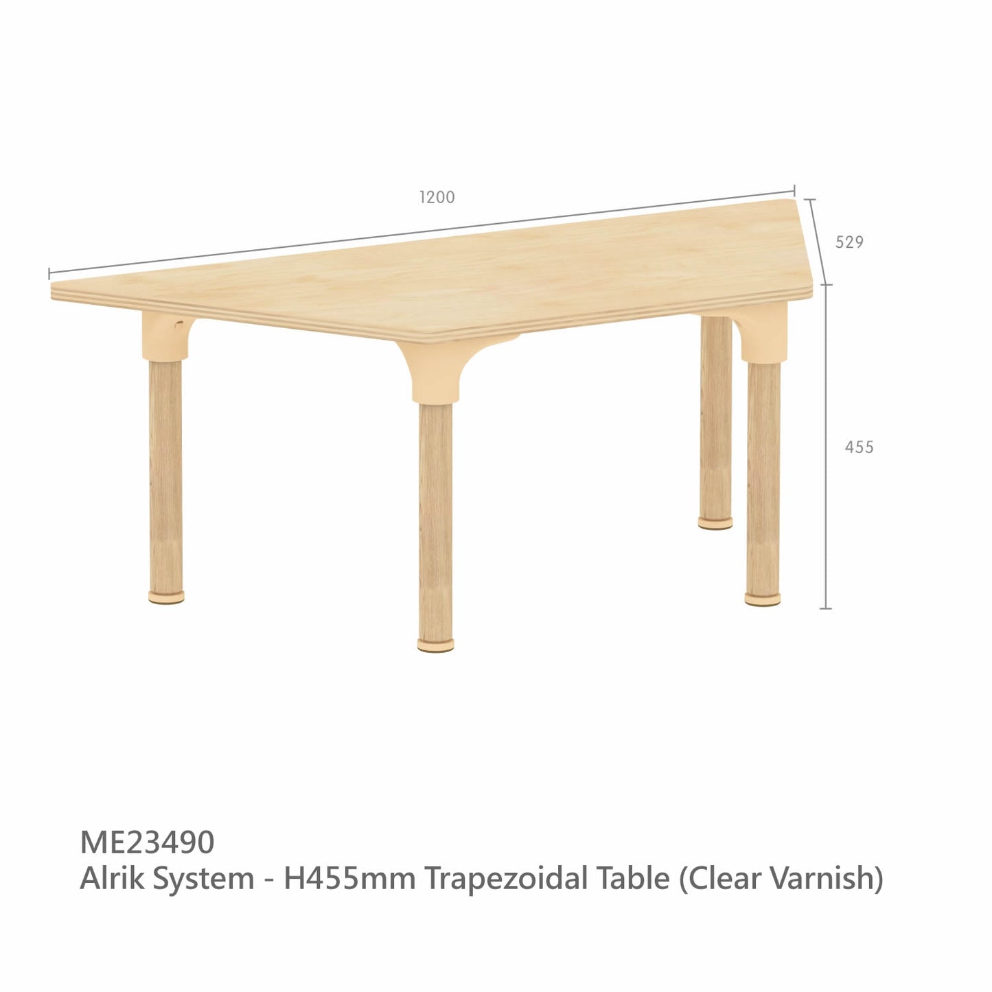 Masterkidz Alrik System Trapezoidal Table 阿曆克系列 梯形學習桌