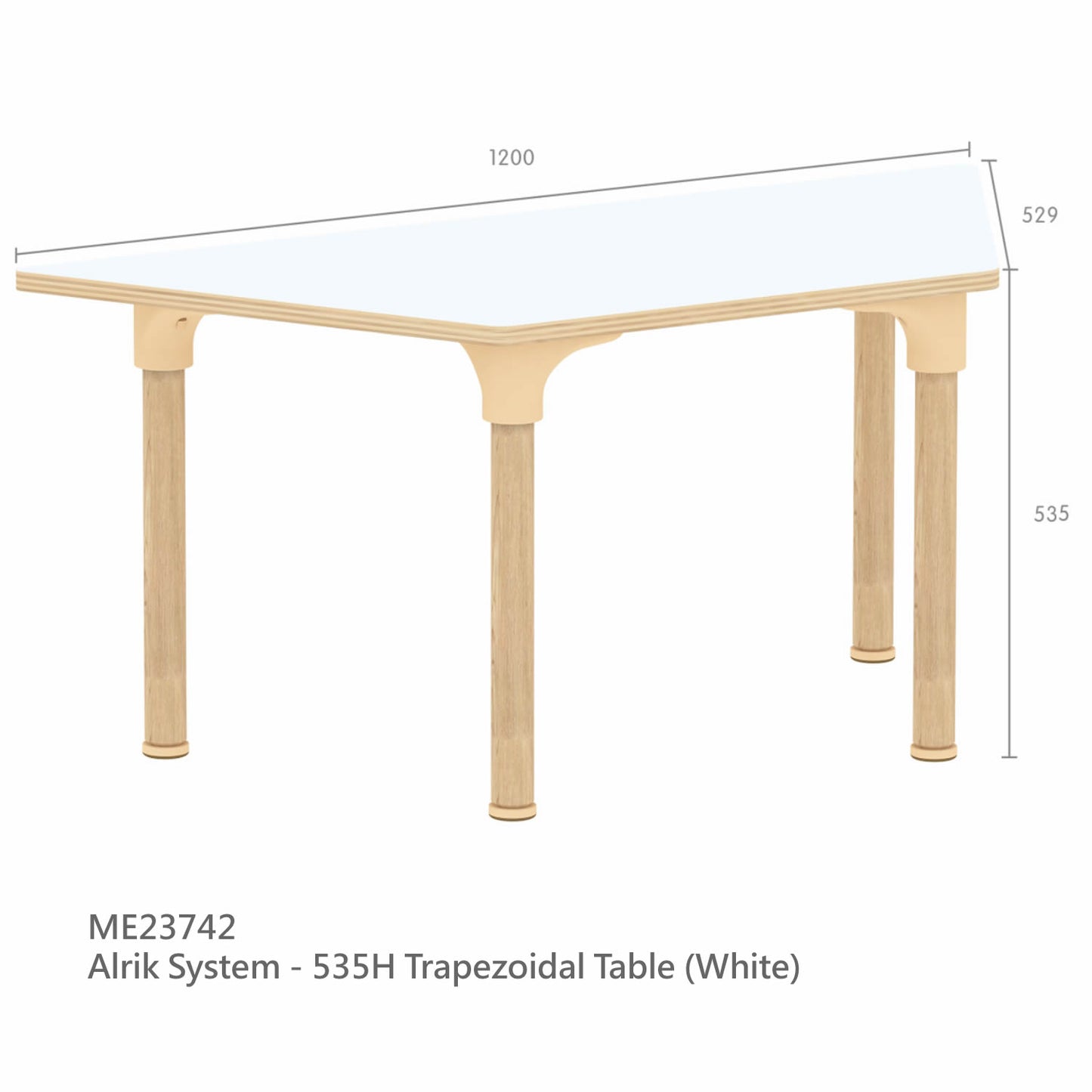 Masterkidz Alrik System Trapezoidal Table 阿曆克系列 梯形學習桌