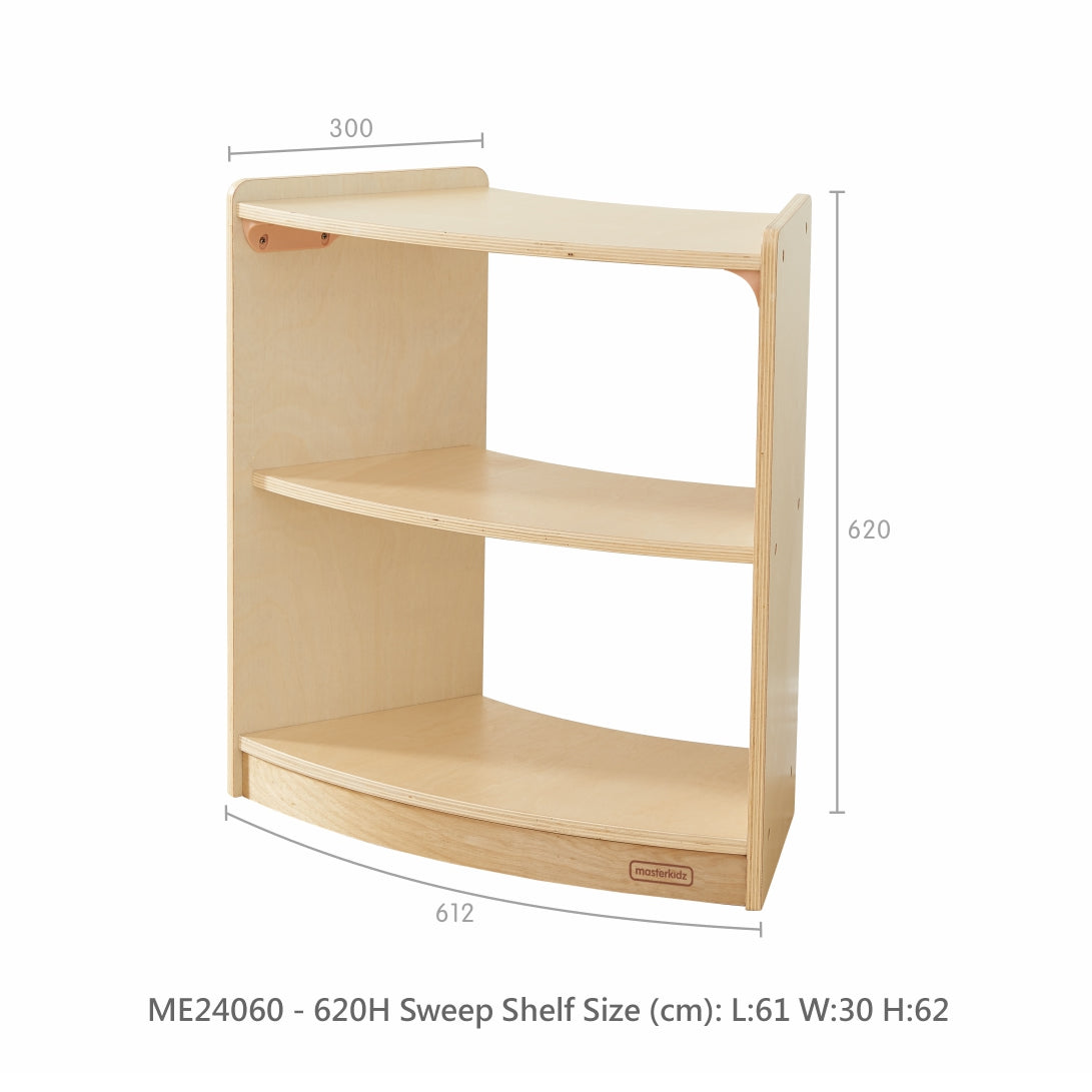Sweep Shelf 45度弧形转角柜