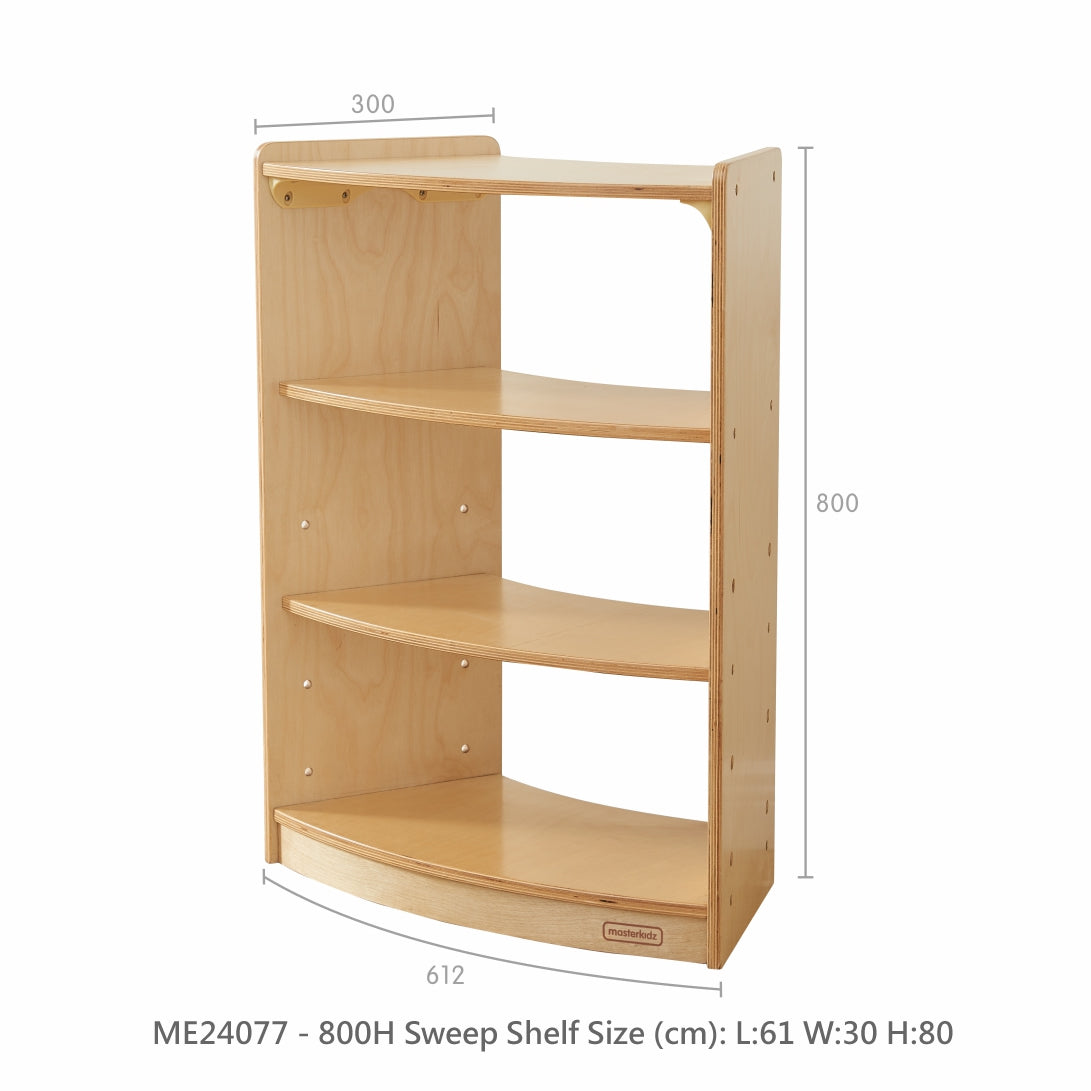 Sweep Shelf 45度弧形转角柜