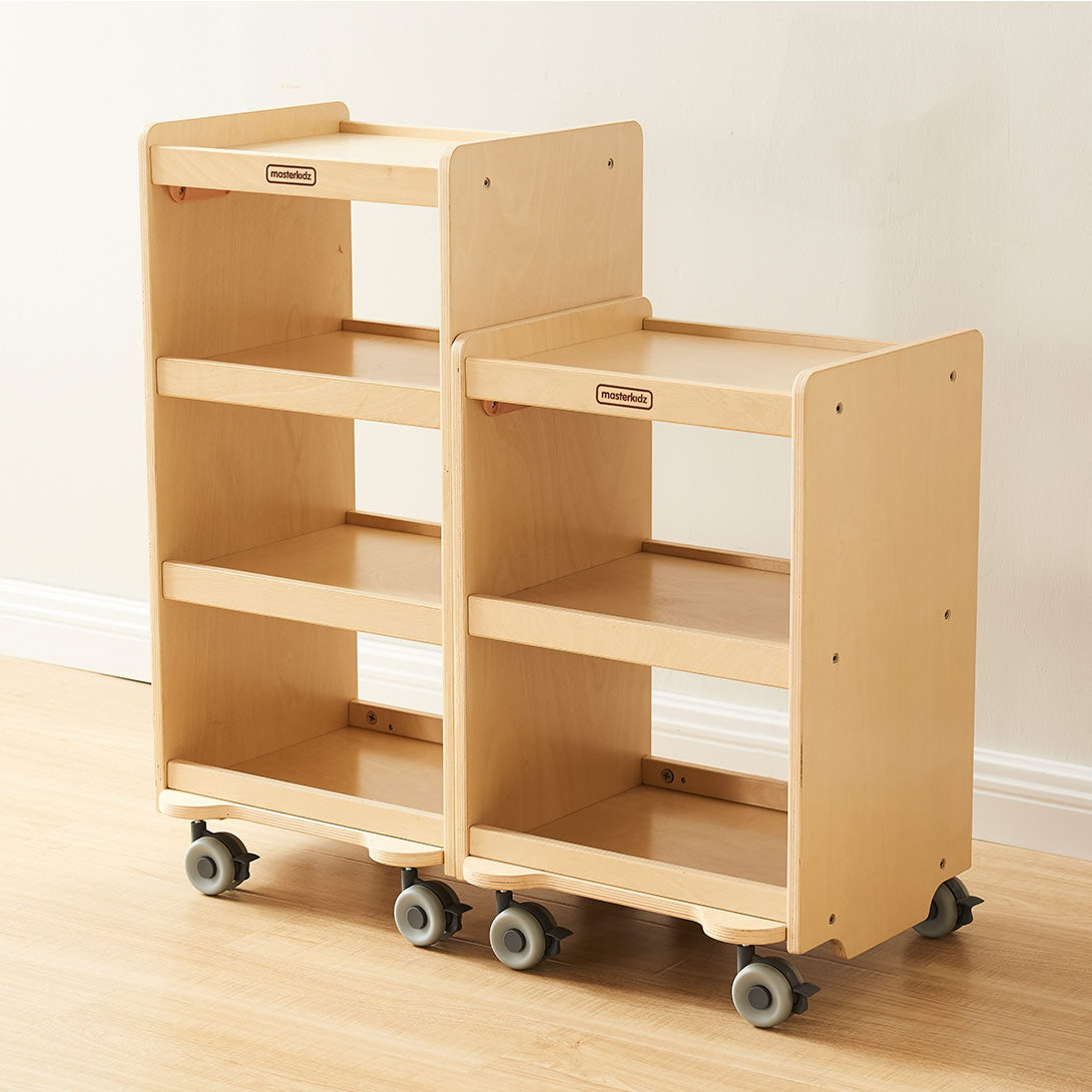 Masterkidz Open Back Mobile Shelving Unit 移動中空層櫃