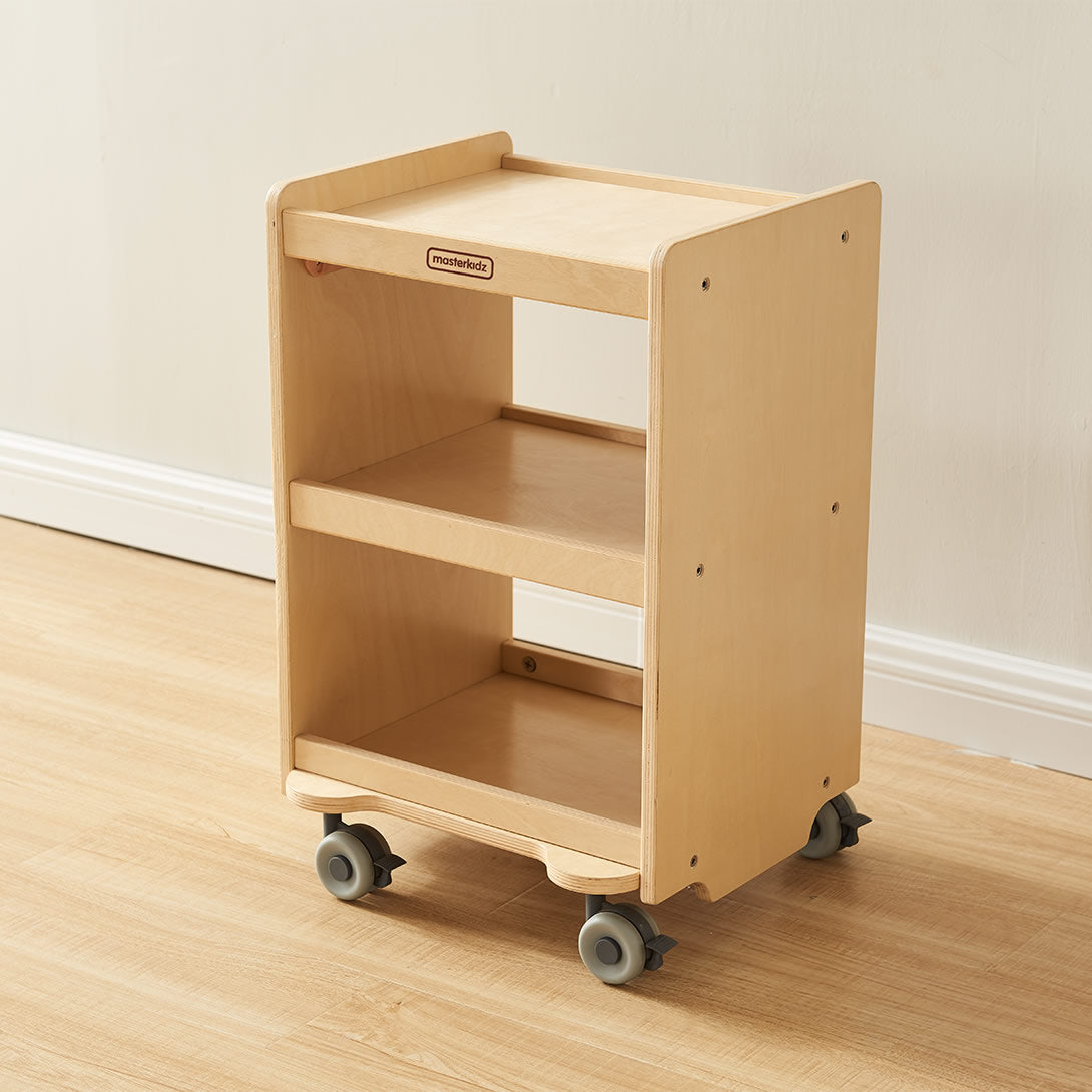 Masterkidz Open Back Mobile Shelving Unit 移動中空層櫃