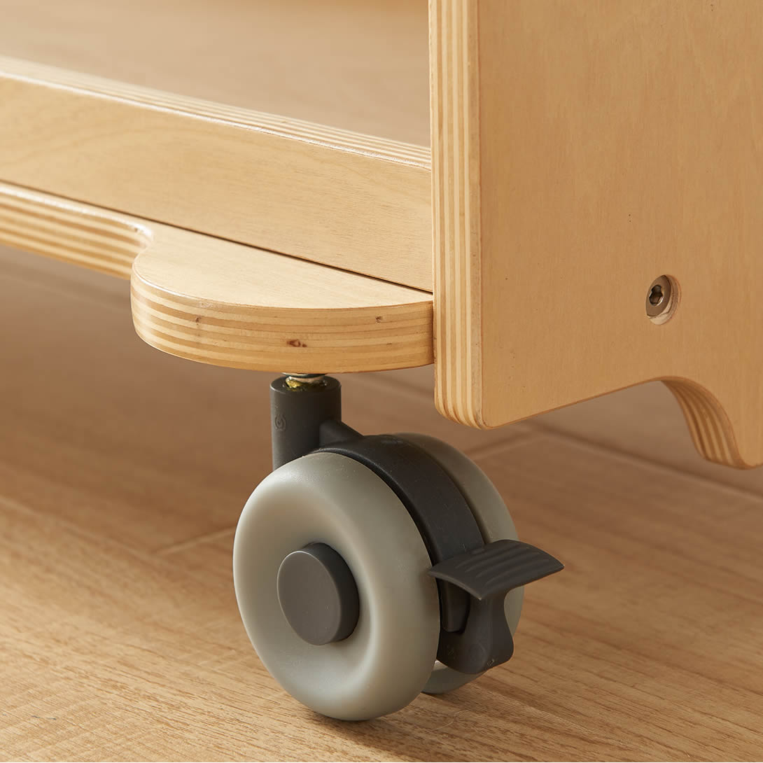 Masterkidz Open Back Mobile Shelving Unit 移動中空層櫃