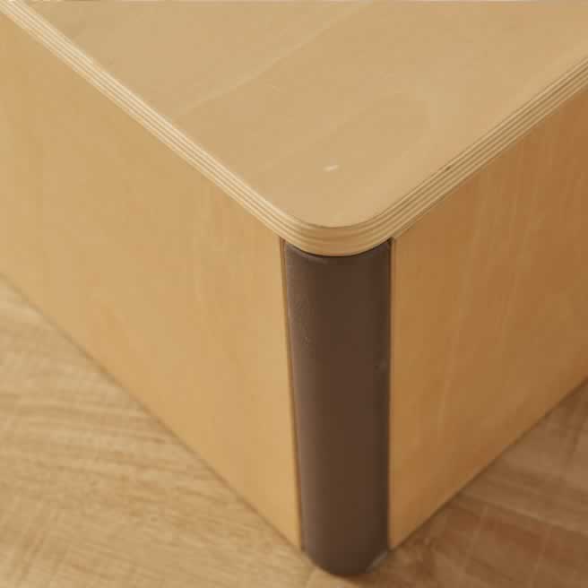 Masterkidz Modular Kids Sofa - Corner Table - Neutral 自由組合兒童沙發 - 轉角枱 - 棕色