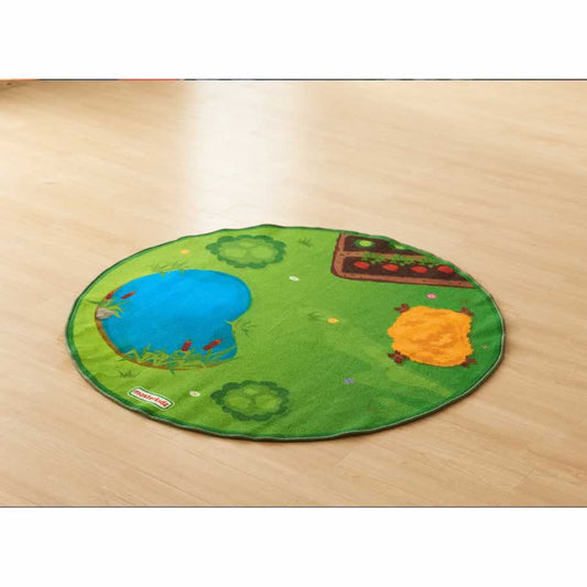 Masterkidz Circular Rug (Farm) - φ1330 農場主題圓形地毯