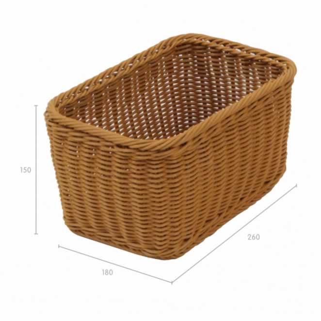 Masterkidz 180L Large Wicker 6 Piece Set 180L大型仿藤編6件組收納籃