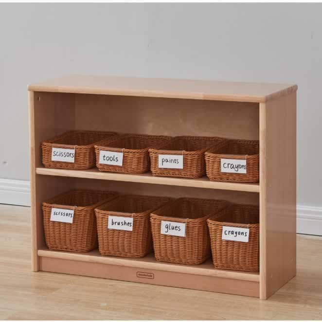 Masterkidz 180L Large Wicker 6 Piece Set 180L大型仿藤編6件組收納籃