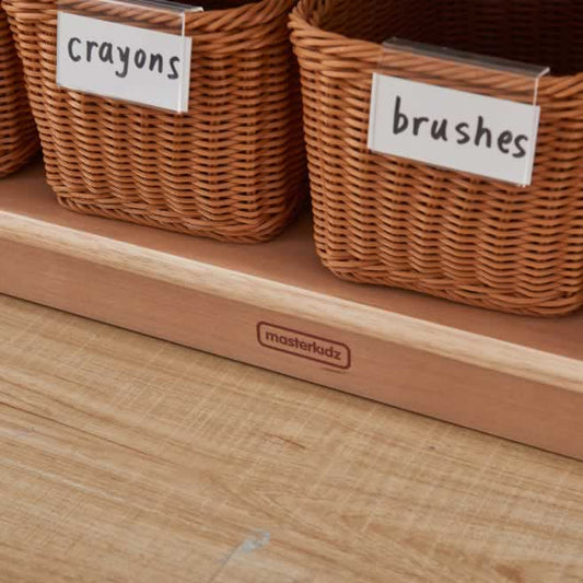 Masterkidz 6 Piece Baskets Clips 收納籃名牌6件套