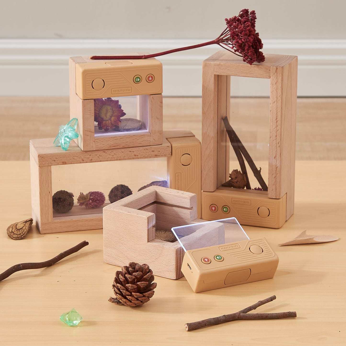 Masterkidz Record 'N Talk Discovery Light-Up Blocks 可錄播發光探奇盒