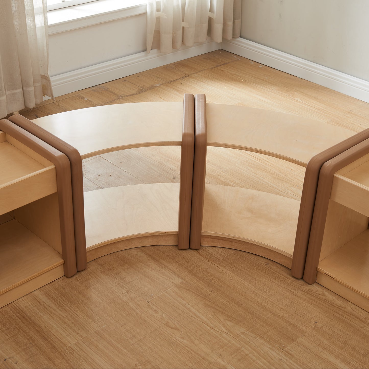 Masterkidz SoftEdge Toddler Play Center -1200L Shelving Unit 軟邊角系列 - 遊戲桌面層櫃