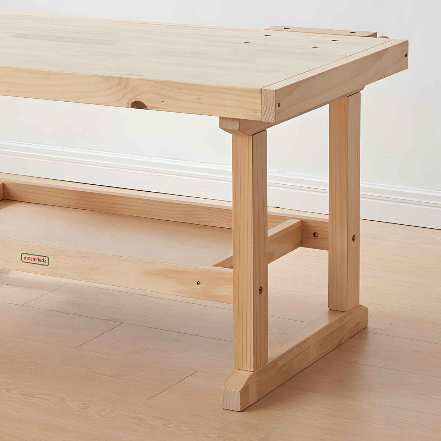 Masterkidz L1200×W890×D650mm Solid Wood Carpenters Bench 實木木工工作枱