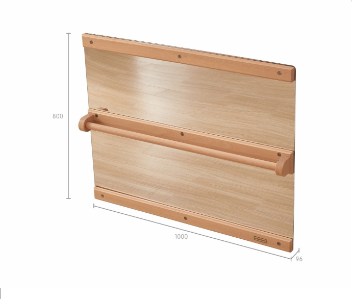 Masterkidz Pull-Up Mirror  無框亞克力鏡 - 配備輔助學行扶手