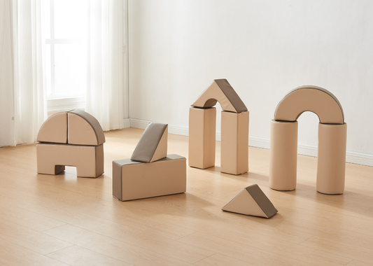 Masterkidz 12 Piece Soft Foam Building Block Set 12件式軟質泡棉建築積木組