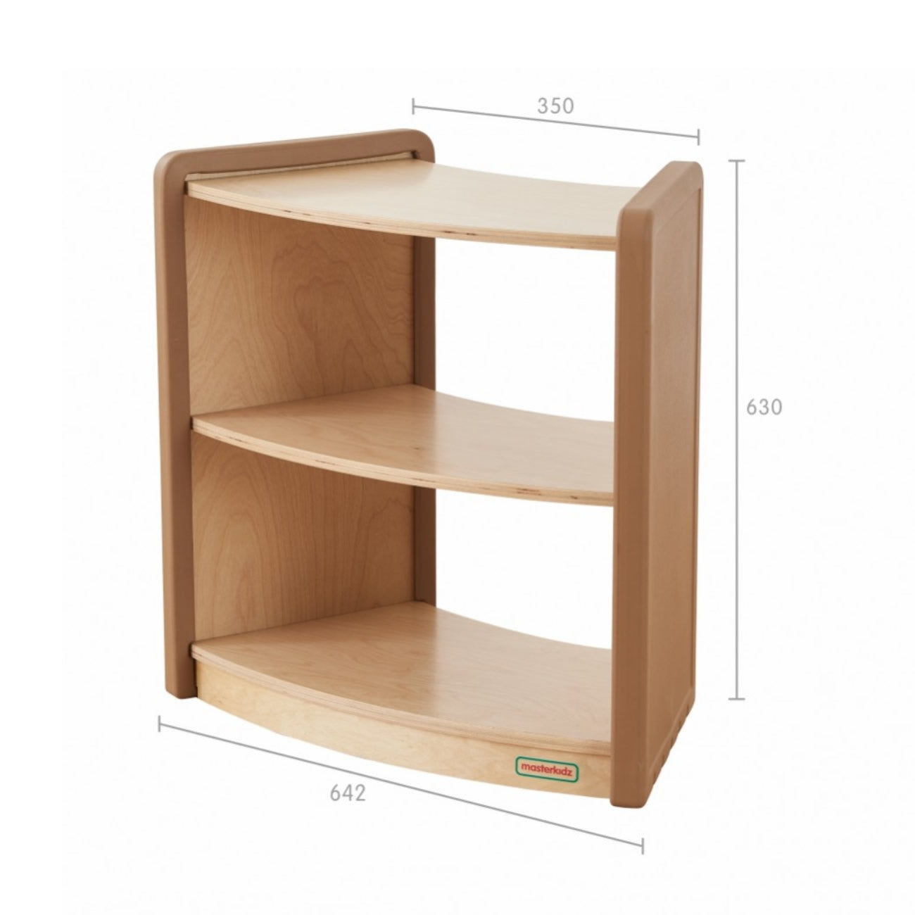 Masterkidz SoftEdge Toddler Play Center - 620H Sweep Shelf 軟邊角系列 - 620H 45度弧形轉角櫃