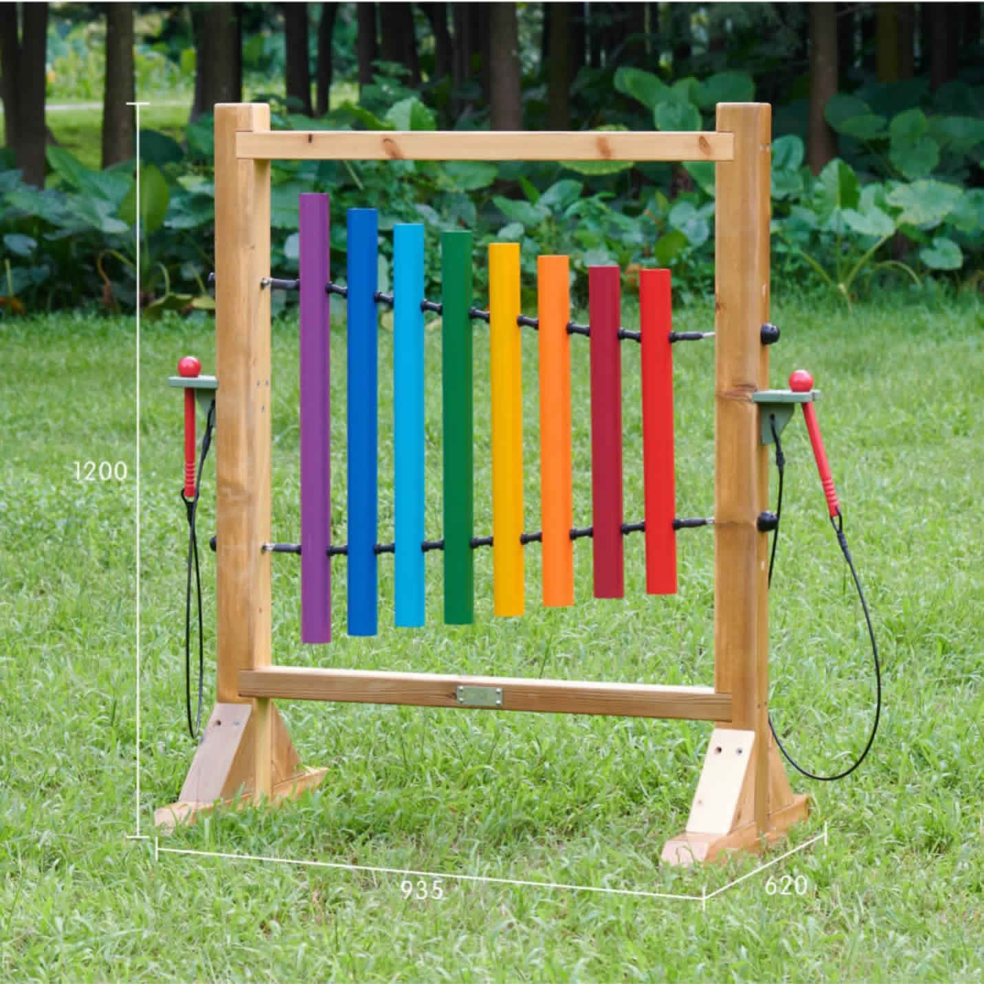 Movable Outdoor Rainbow Chimes 可移動戶外管琴劇院