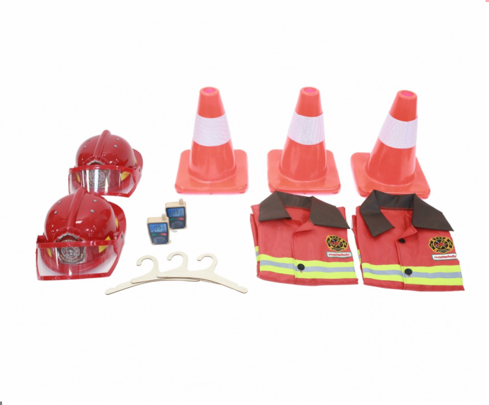 Masterkidz Dramatic Play - Fire Engine Role Play Accessories 12 Piece Set 小小消防員角色扮演12件組