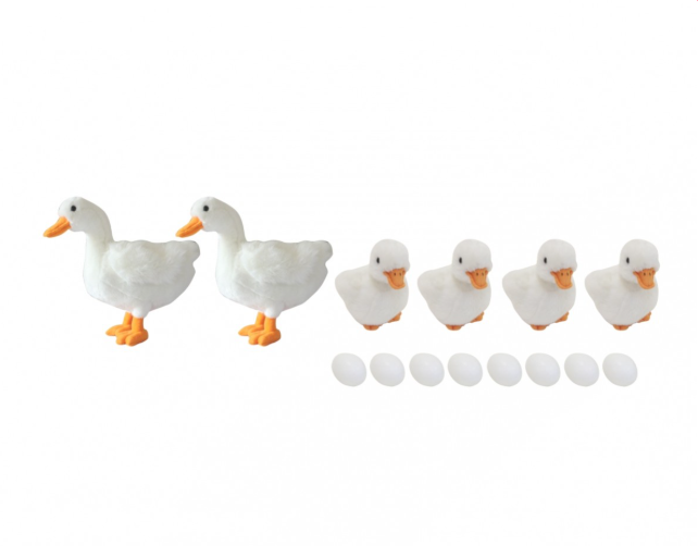 Masterkidz Happy Farming - The Family Duck 14 Piece Set 溫馨小鴨家庭14件組