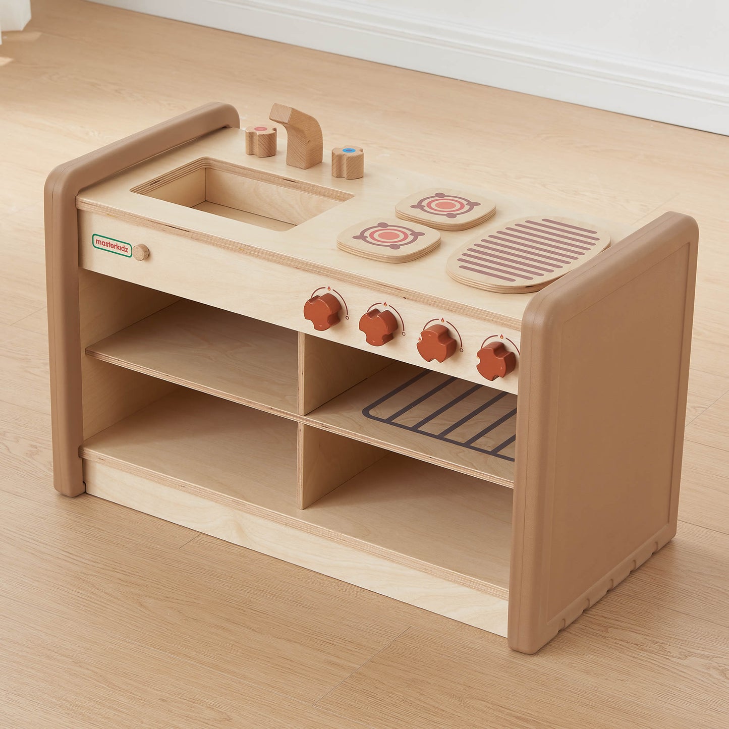 Masterkidz SoftEdge Toddler Play Center - Kitchen Center without Play Cooking Pot 軟邊角系列 - 多功能廚房 不含玩具食物及煮食煲