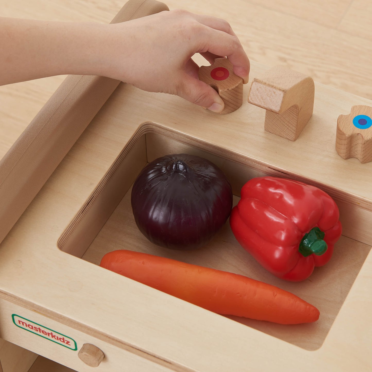 Masterkidz SoftEdge Toddler Play Center - Kitchen Center without Play Cooking Pot 軟邊角系列 - 多功能廚房 不含玩具食物及煮食煲