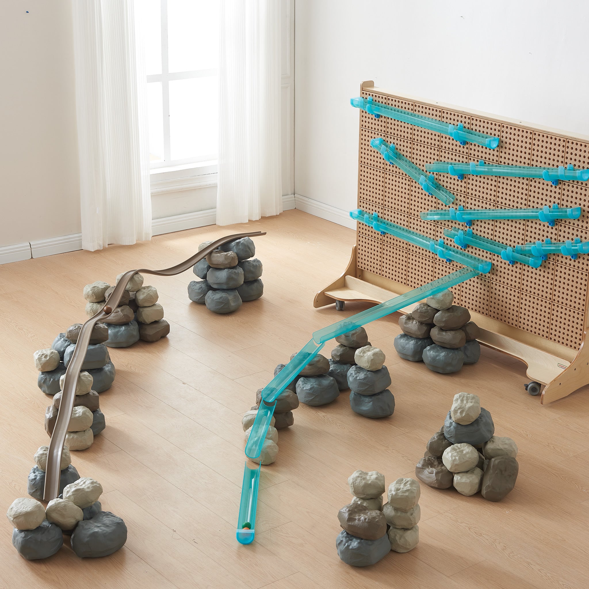 Small Rocks Track Masterkidz Soft Foam Building Rocks and Track Set 建構遊戲軟石塊與軌道 – MY ...