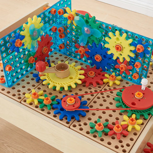 ME31204 Masterkidz Advanced Level Gears and Pulleys Kit 198 Piece 進階版齒輪滑輪套裝 198件套