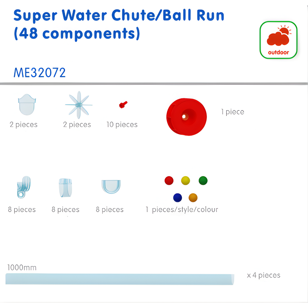 Masterkidz Water Chute Ball Run 水流遊戲