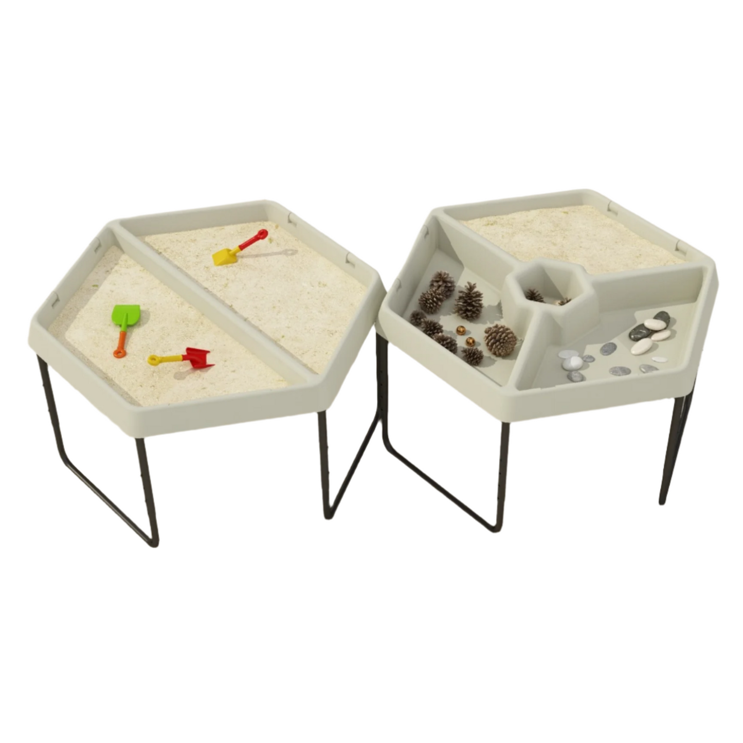 Masterkidz Hexagonal Tuff Tray Compartments 六角感官 分隔盤