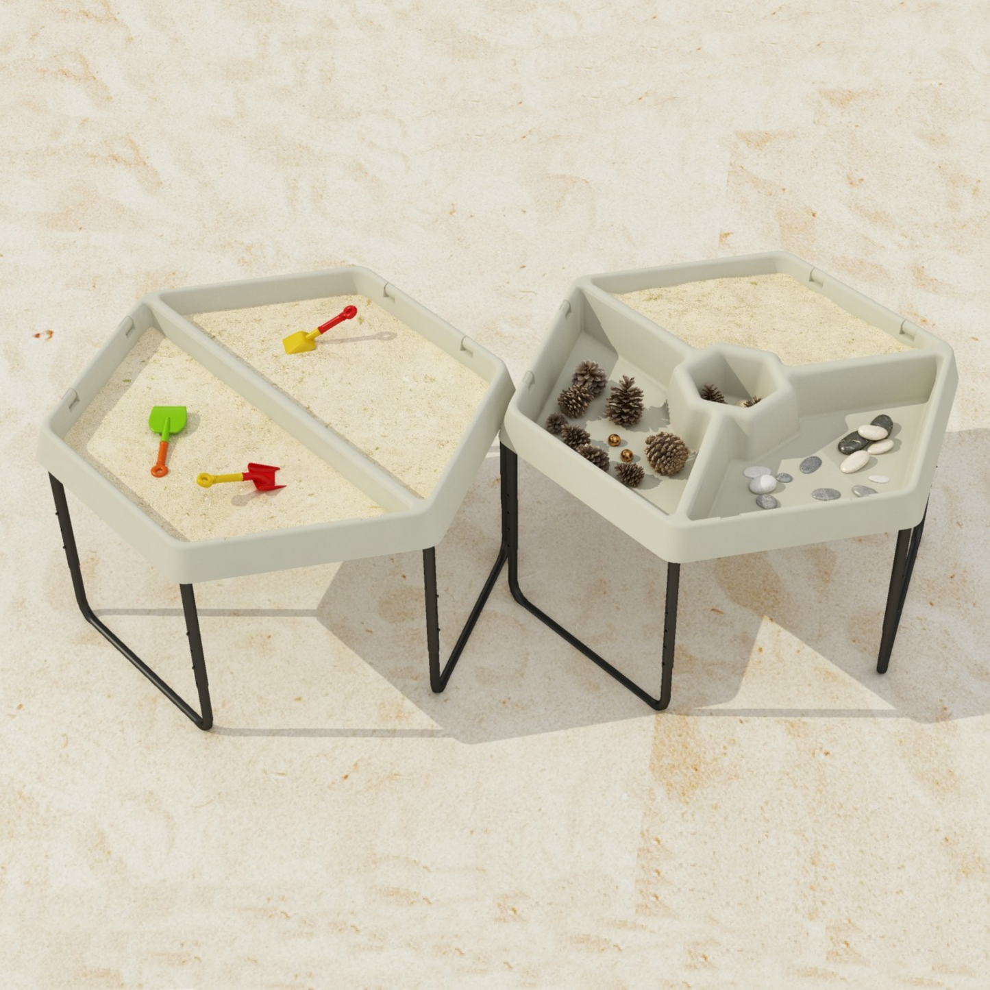 Masterkidz Hexagonal Tuff Tray Compartments 六角感官 分隔盤