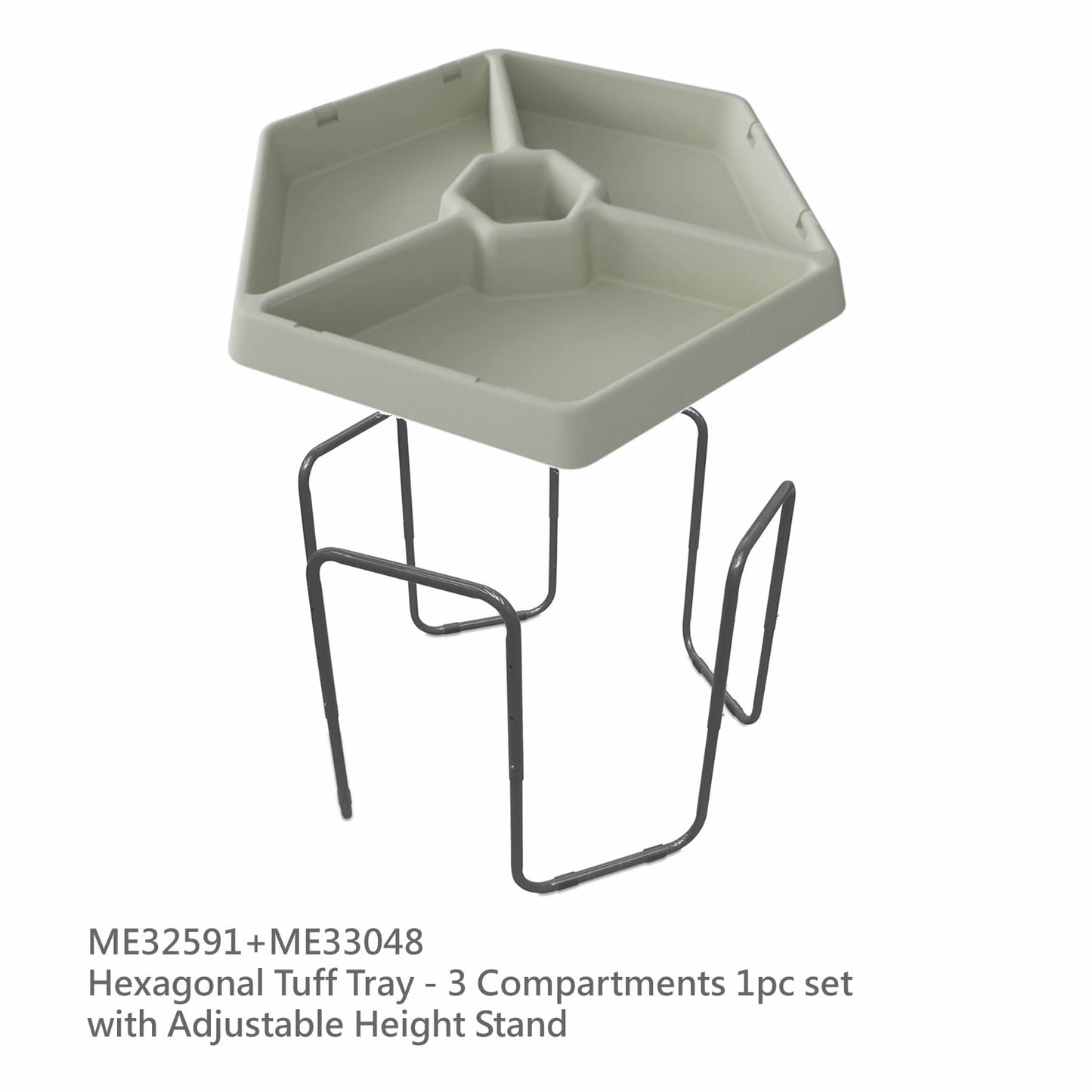 Masterkidz Hexagonal Tuff Tray Compartments 六角感官 分隔盤