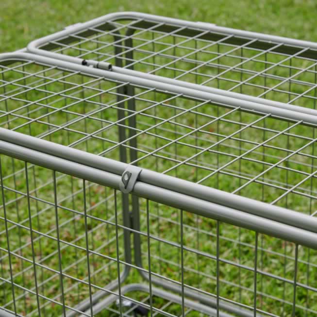 Masterkidz Outdoor & Inddor Lockable Mesh Storage Trolley  可移動戶外室內儲物車
