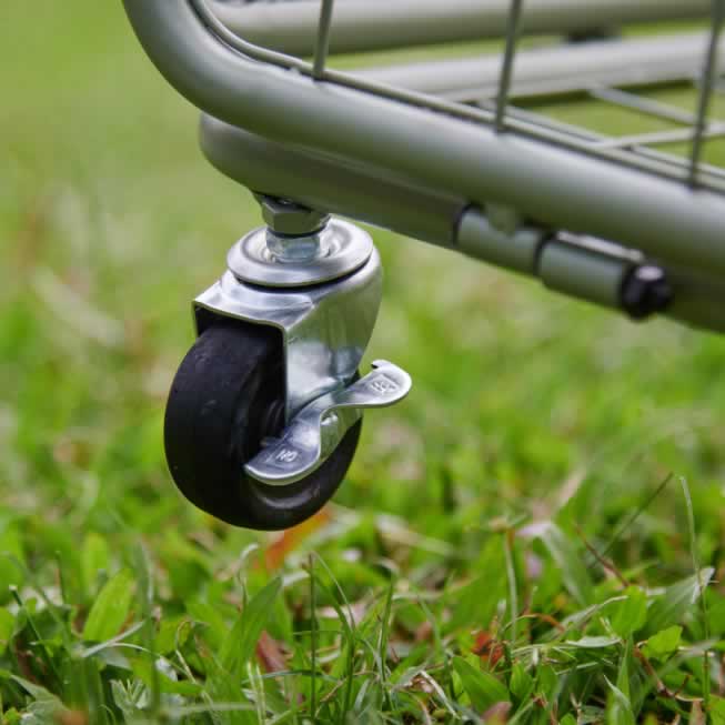 Masterkidz Outdoor & Inddor Lockable Mesh Storage Trolley  可移動戶外室內儲物車