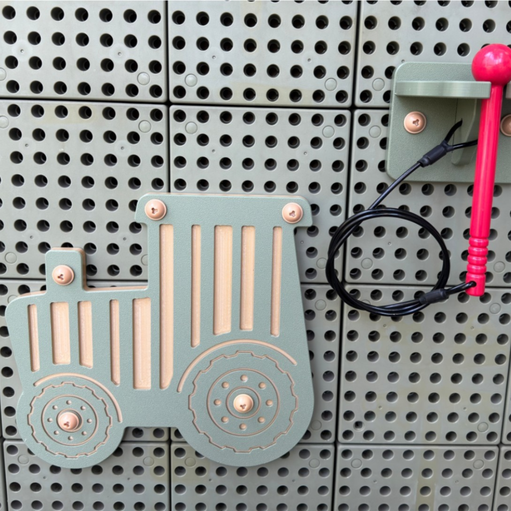 STEM Musical Wall Element - Tractors 音樂牆 刮聲拖拉機