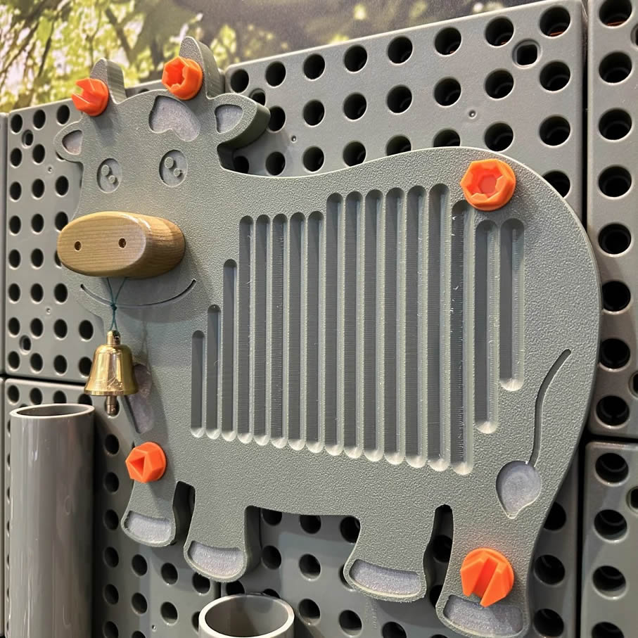 STEM Musical Wall Element - Cow 音樂牆 刮聲牛