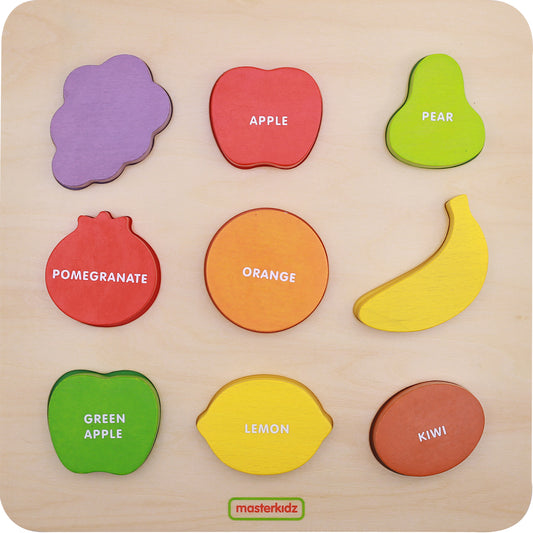 Masterkidz Fruit Shape Sorting Board 水果配對學習板