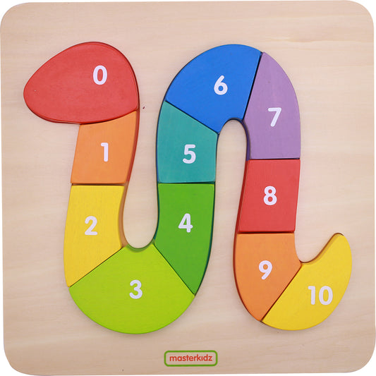 Masterkidz Numbering Snake Puzzle Board 小蛇數位順序學習板