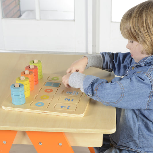 Masterkidz Counting and Colors Learning Board 顏色數量學習玩具