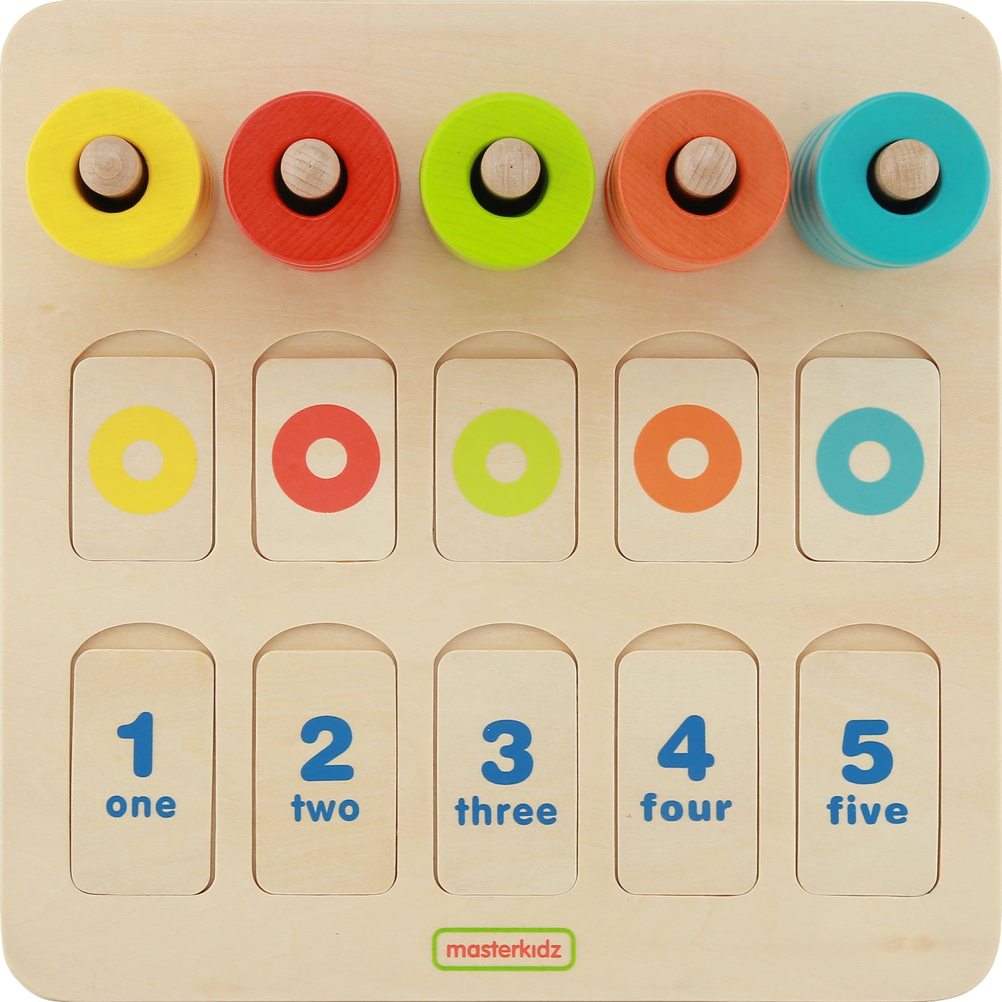 Masterkidz Counting and Colors Learning Board 顏色數量學習玩具