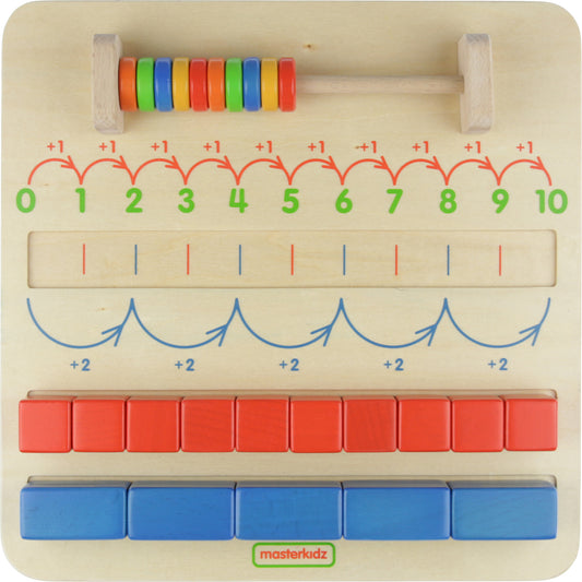 Masterkidz 1-10 Odd & Even Numbers Learning Board 1-10 數數及單、雙數練習板
