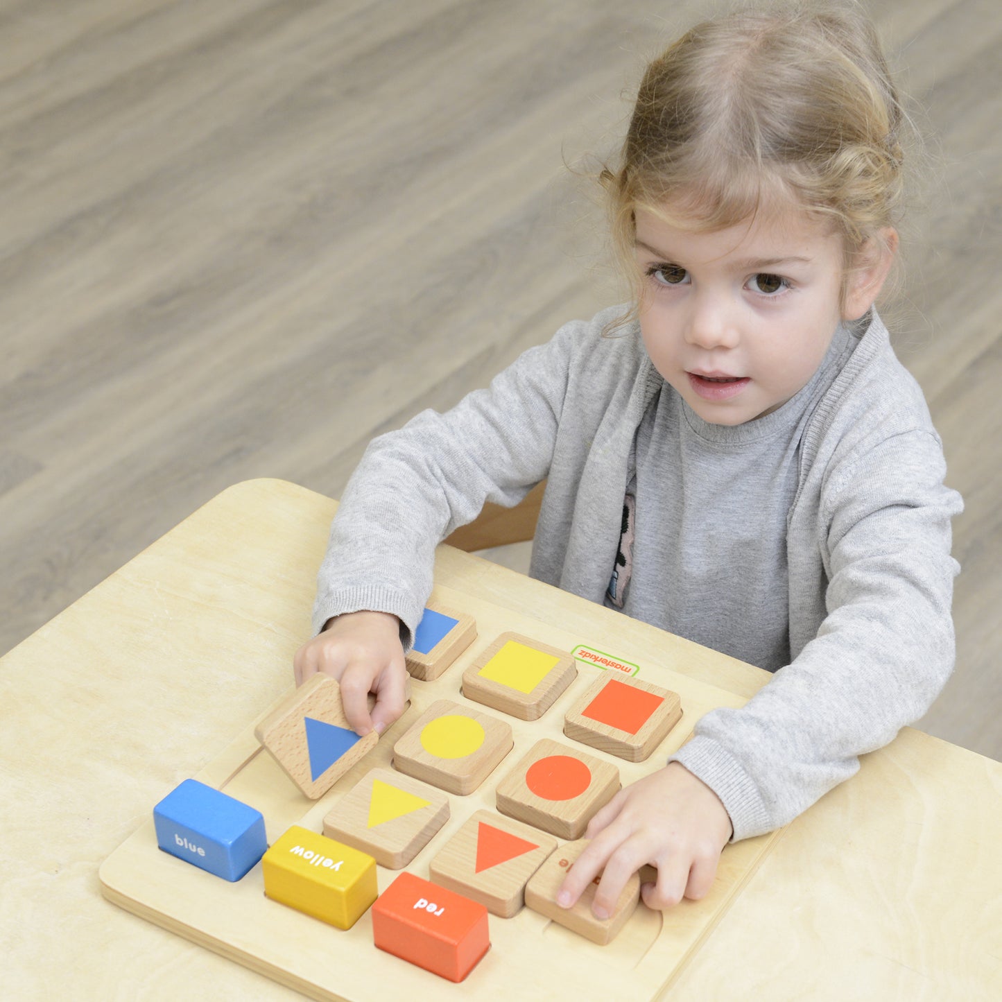 Masterkidz Sorting and Grouping Shapes & Colours 分類及配對學習板 - 形狀與顏色