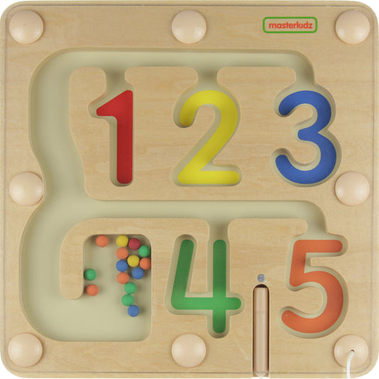 Masterkidz 1-5 Numbers Learning Magnetic Maze 1-5 數字學習磁性運筆迷宮