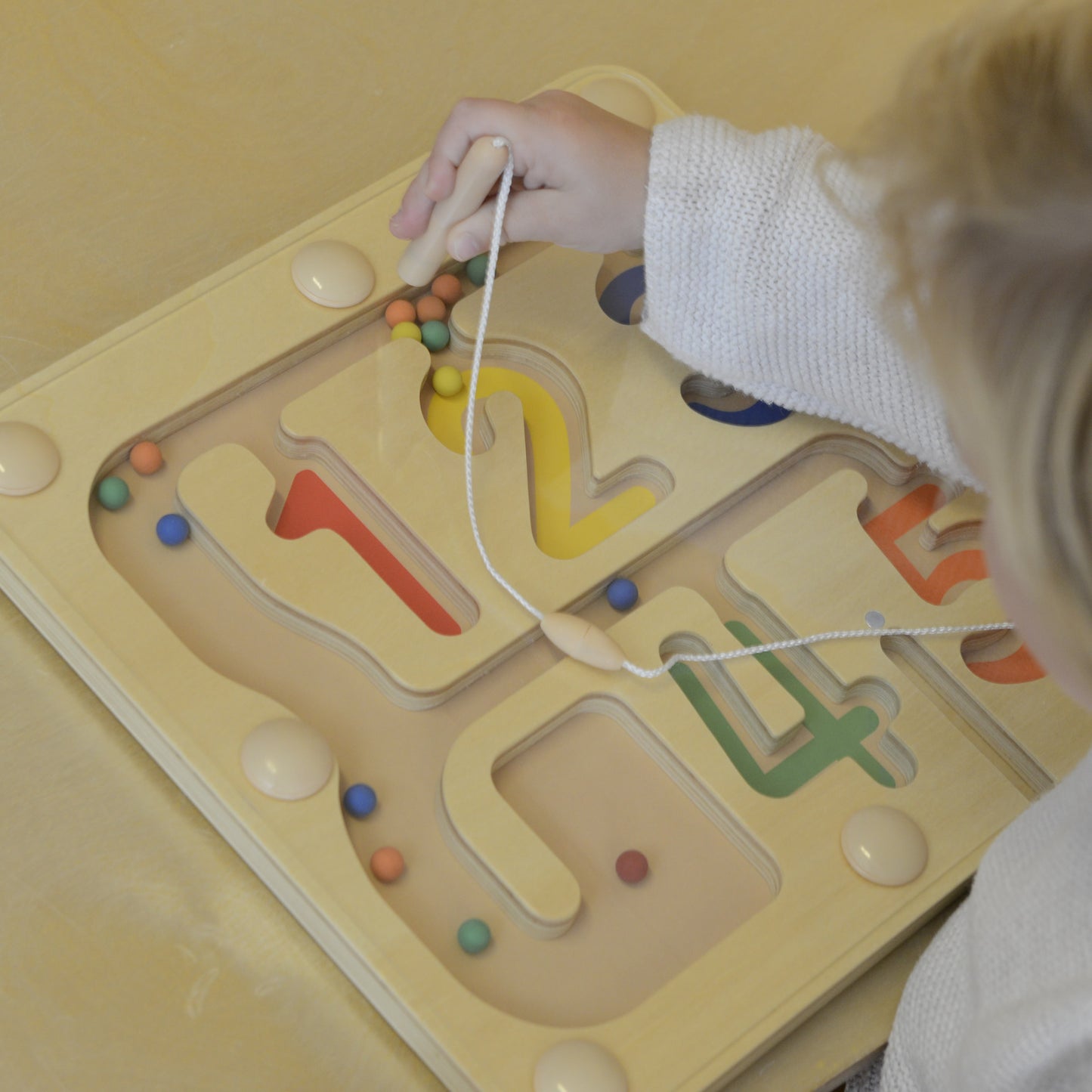 Masterkidz 1-5 Numbers Learning Magnetic Maze 1-5 數字學習磁性運筆迷宮