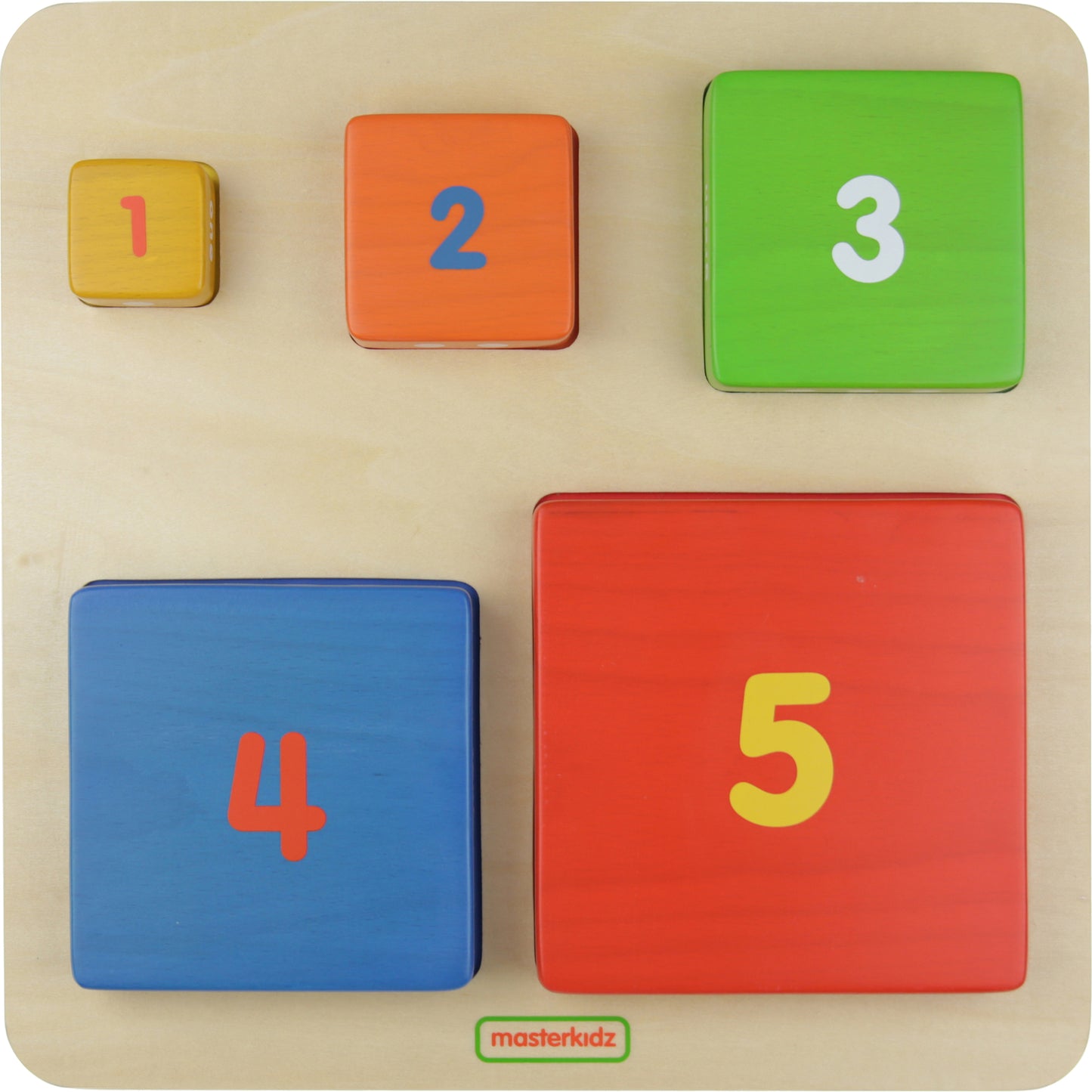 Masterkidz Numbers and Colours Stacking Blocks 數字顏色套塔遊戲台