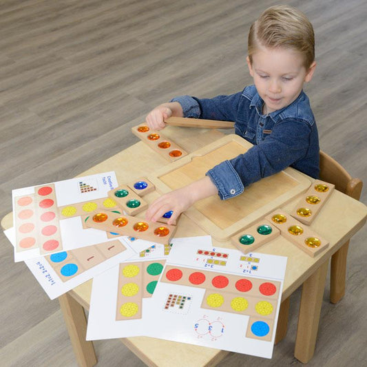 Masterkidz 1-5 Gemstone Counting Bars 1-5 寶石數數條學習板