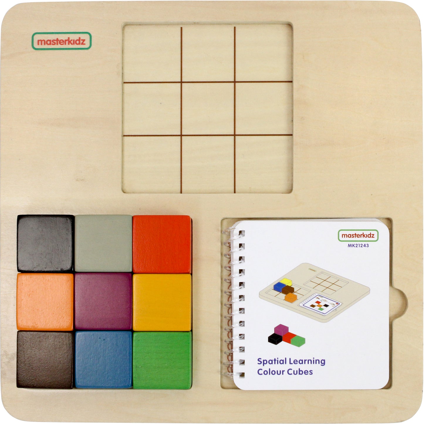 Masterkidz Spatial Learning Colour Cubes 立體色彩積木