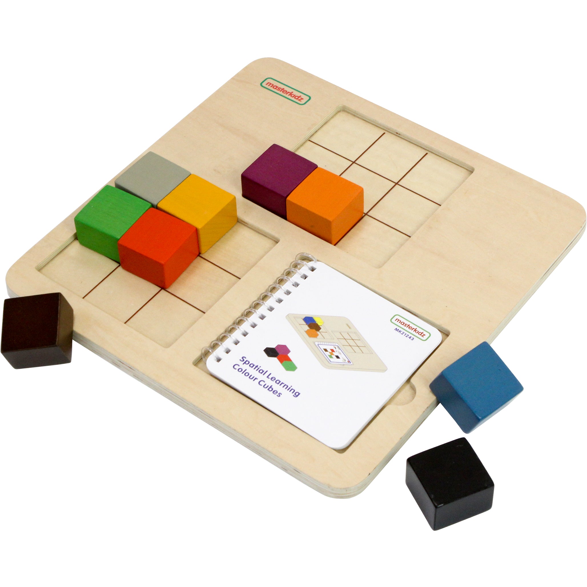 Modular Learning Cubes Masterkidz Spatial Learning Colour Cubes 立體色彩積木 – MY SCHOOL BUS