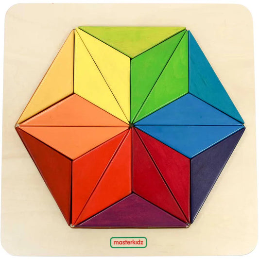 Masterkidz Creative Play Tiles - Snowflake 創意馬賽克 - 雪花