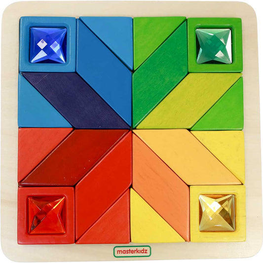 Masterkidz Creative Play Tiles - Gem Stone 創意馬賽克 - 寶石柱