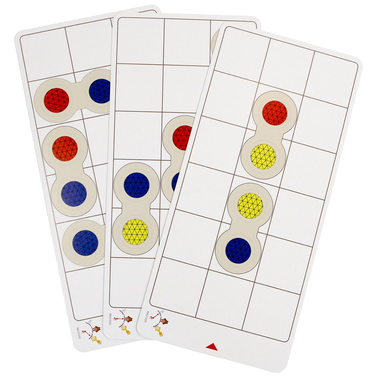 Masterkidz Spatial Relationship Learning Wooden Gem Block 寶石積木空間關係學習板