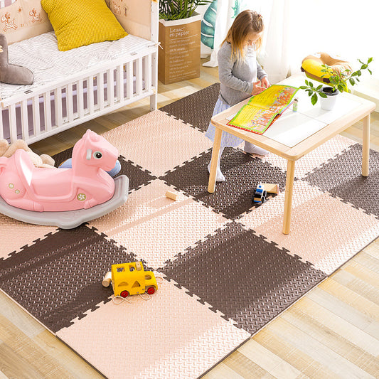 Kindermatic EVA Floor Mat Leaf Pattern L60xW60 T2.5cm Set of 4塊套裝 樹葉紋安全地墊 2.5cm厚 EN71+CCC檢測認證