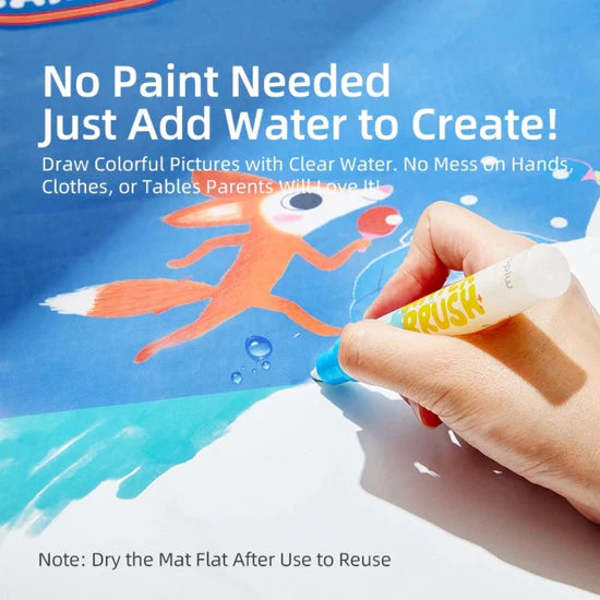 Magic Water Doodle Mat - The Very Hungry Caterpillar 魔法清水畫墊 - 非常饑餓的毛毛蟲